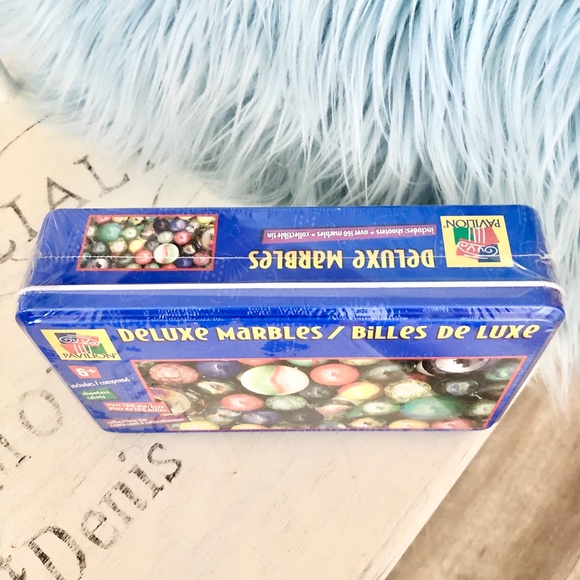 Marbles, Vintage 1999, Deluxe Marbles, In Collectable Tin, NEW, SEALED - Picture 2 of 9
